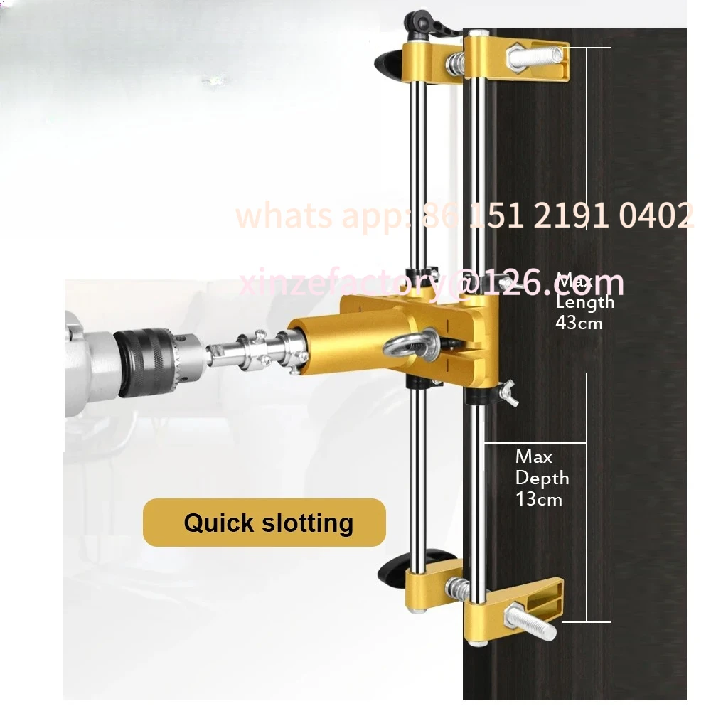 

Customizable Door Opener Woodworking Indoor Installation Lock Slotter Full Set Door Lock Playing Press Open Lock