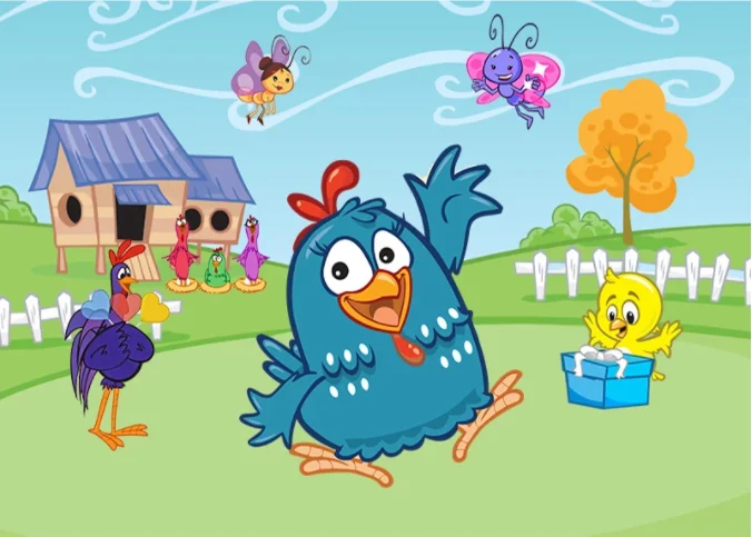 Gallinero exterior fundos para estúdio de fotos galinha pintadinha nuvens céu fazenda quintal cerca pano de fundo fotografia