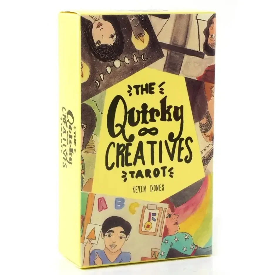 The Quirky Creatives Karty tarota Wysokiej jakości gry planszowe do wróżenia Gry rozrywkowe na imprezach Okultystyczna gra karciana Rozrywka Ca