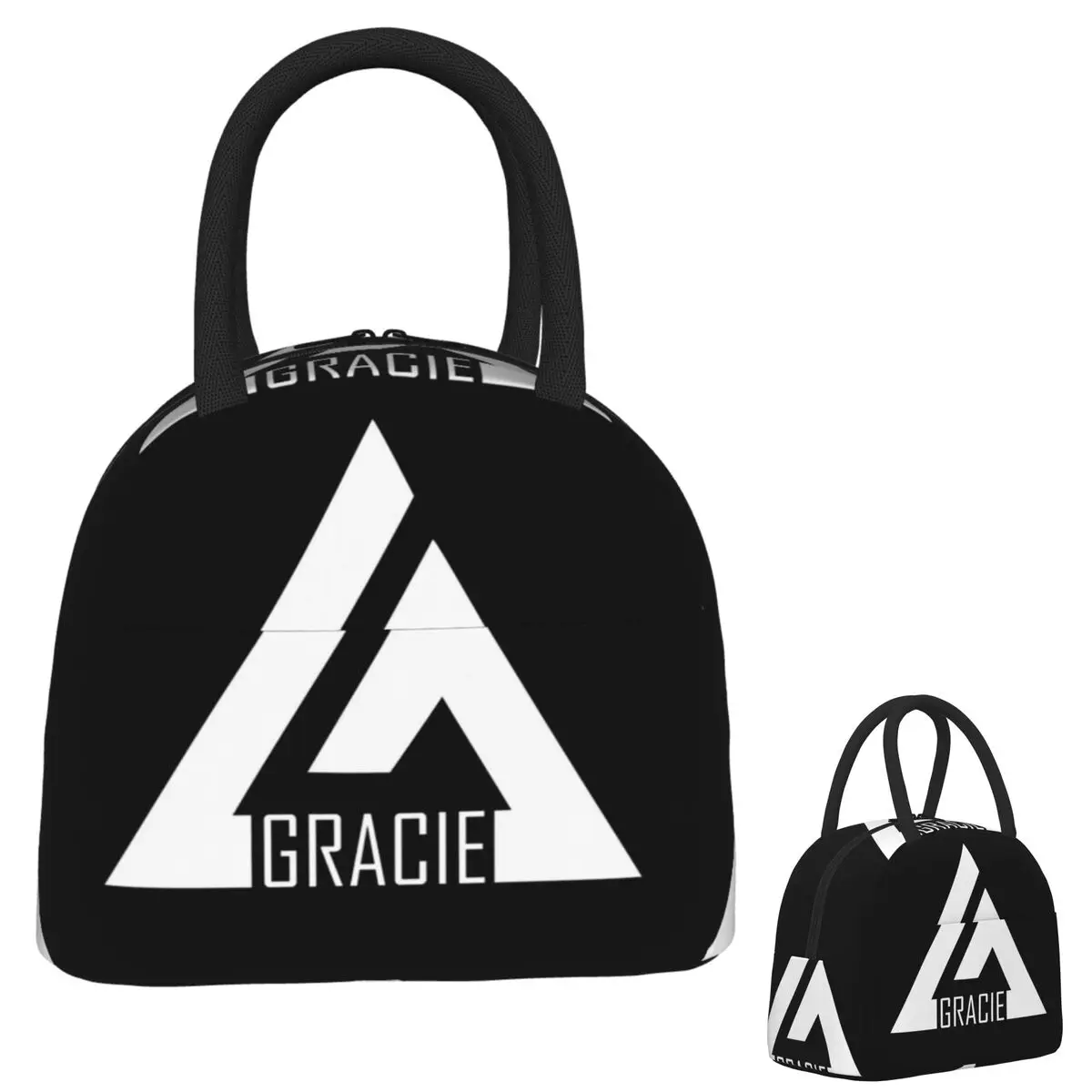 

BJJ - Gracie Lunch Bags Insulated Bento Box Portable Lunch Tote Resuable Picnic Bags Cooler Bag for Woman Girl Work