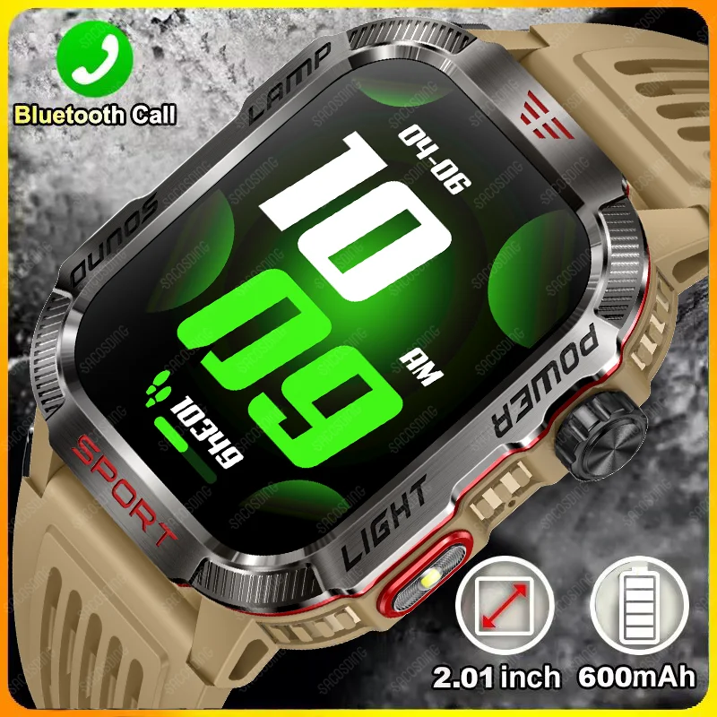 

2024 New For Xiaomi Outdoor Smart Watch Men Bluetooth Call Heart Rate Fitness Tracker IP68 Waterproof Smartwatch Rugged Military