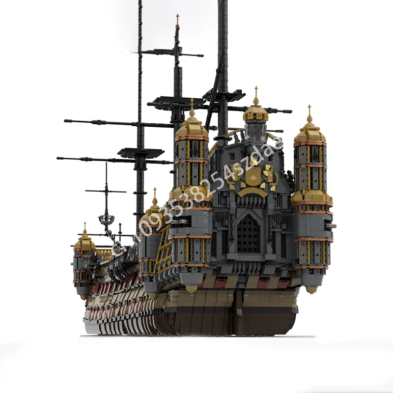 

15684pcs MOC The Silent Mary Disneying Building Blocks teenager Educational collector creative Christmas toy Gift Constructing