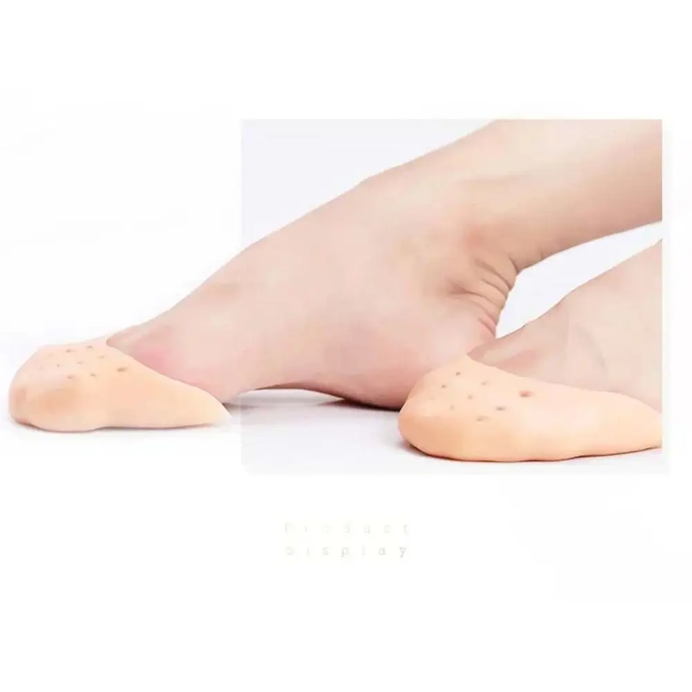 Silicone Ballet Toe Pads Soft Material Pointe Shoes Shoes Toe Protector Foot Care Cushion Topper Toe Cap Cover Adults Children