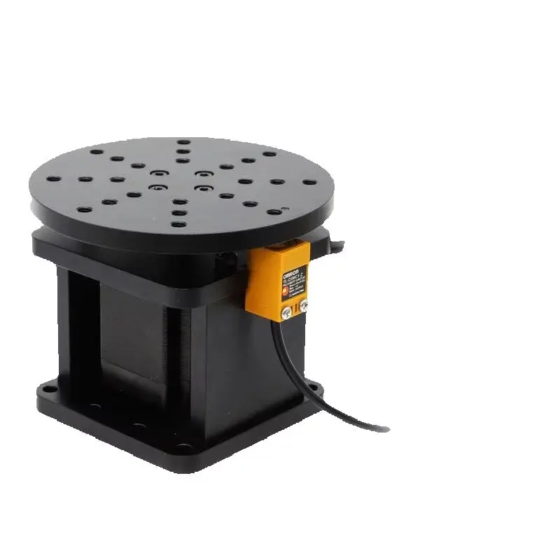 

DC 24V ORT120 Electric Rotary Table 1.2Nm NPN Sensor Rotating Platform for Laser Marking Welding Engraving
