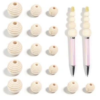 Natural Wood Beads 4