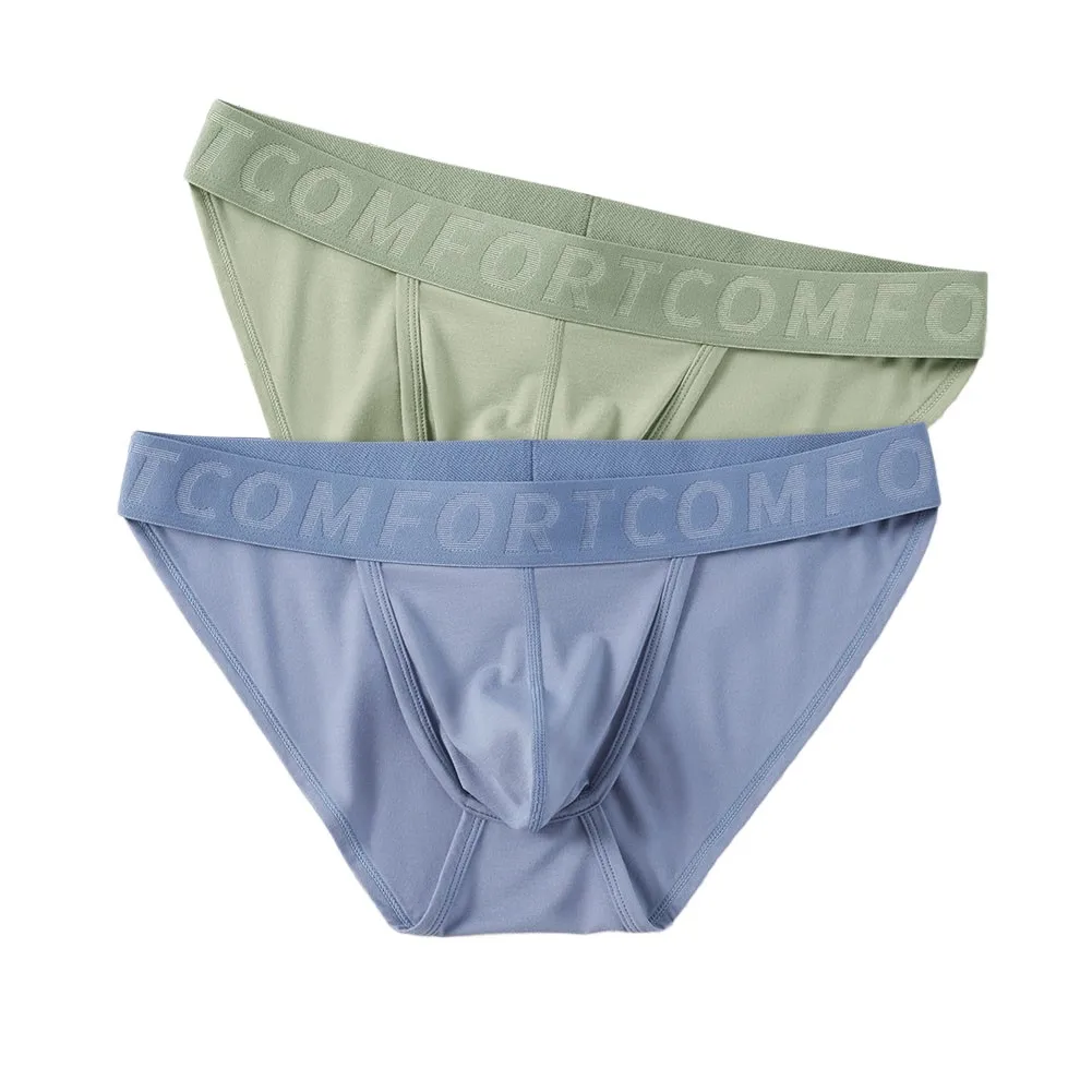 

For Daily Fitness Men High Fork Panties Underwear Soft Comfortable U Convex Pouch Man's Lingerie Bikini Shorts