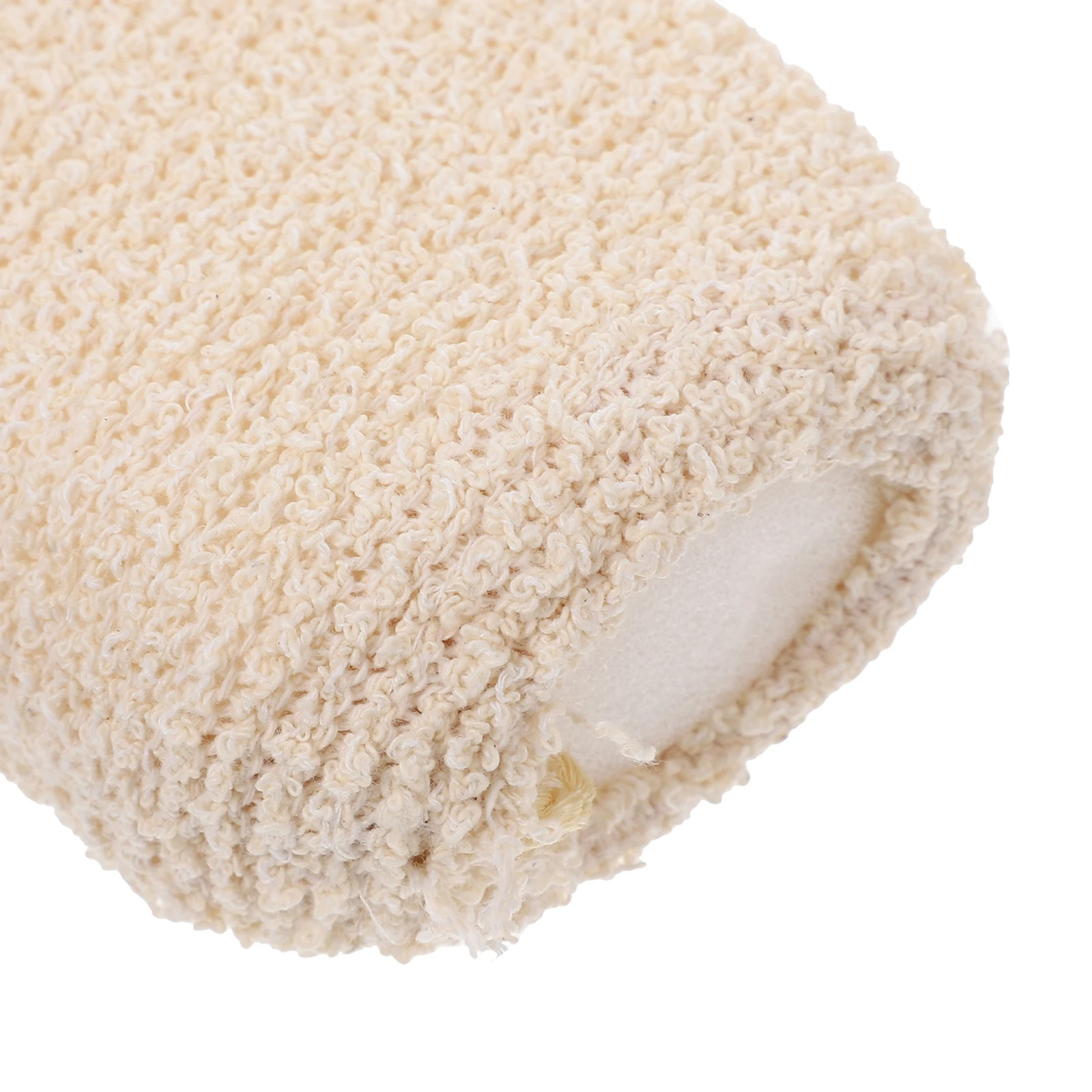 

4pcs Cotton Linen Bath Sponge For Kids Exfoliating Scrubbers Rich Lather Gentle Cleaning Compact Storage Kids Bathing Sponge