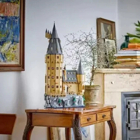 

Hot Toys Creative Expert The Main Tower Castle Brick Model Building Blocks Toys For Boy Girl Gifts Compatible With Harry potter