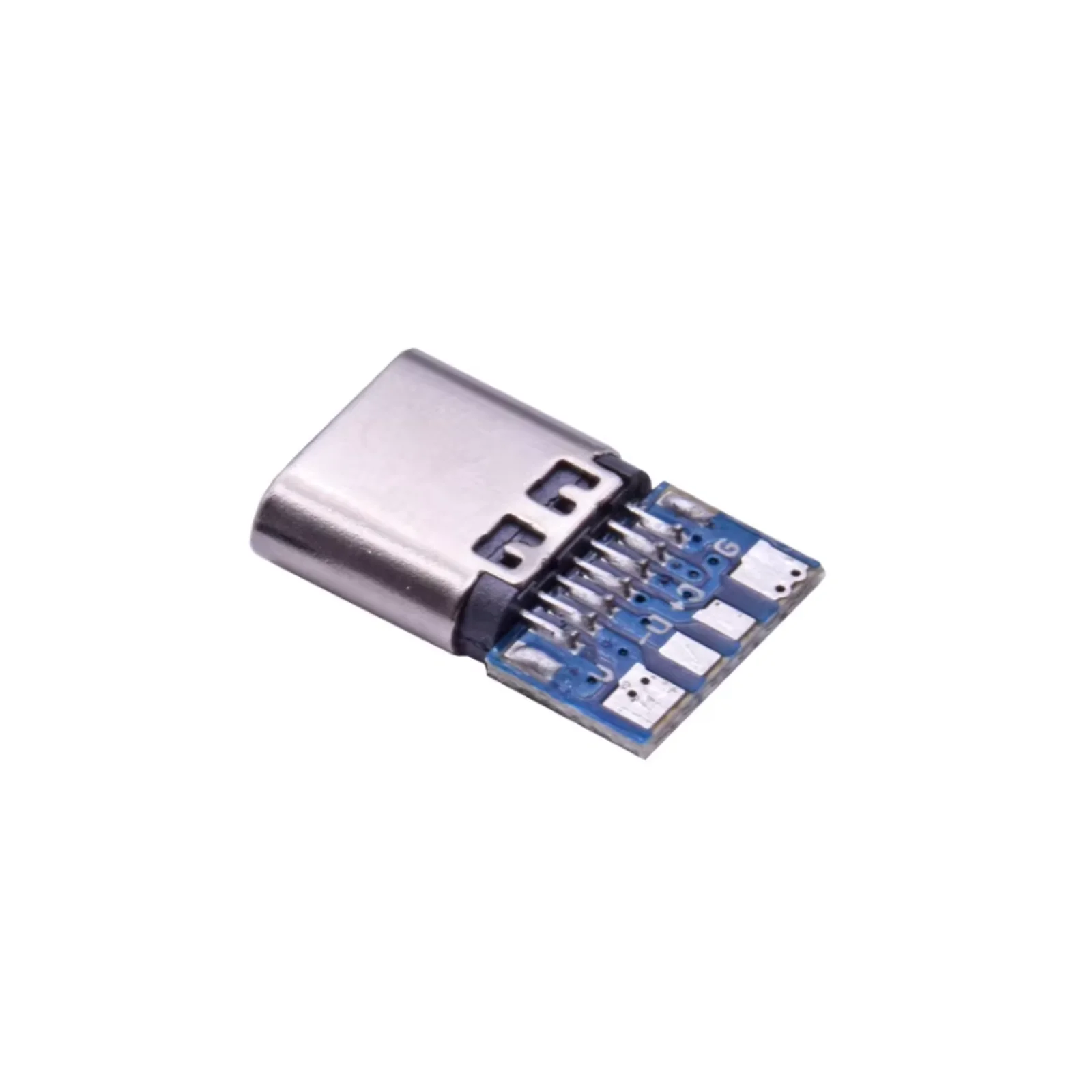 

100pcs USB 3.1 Type C Connector Simple USB C Socket Breakout 14 Pin w Board Socket Female Solder Wires Fast Charging Interface