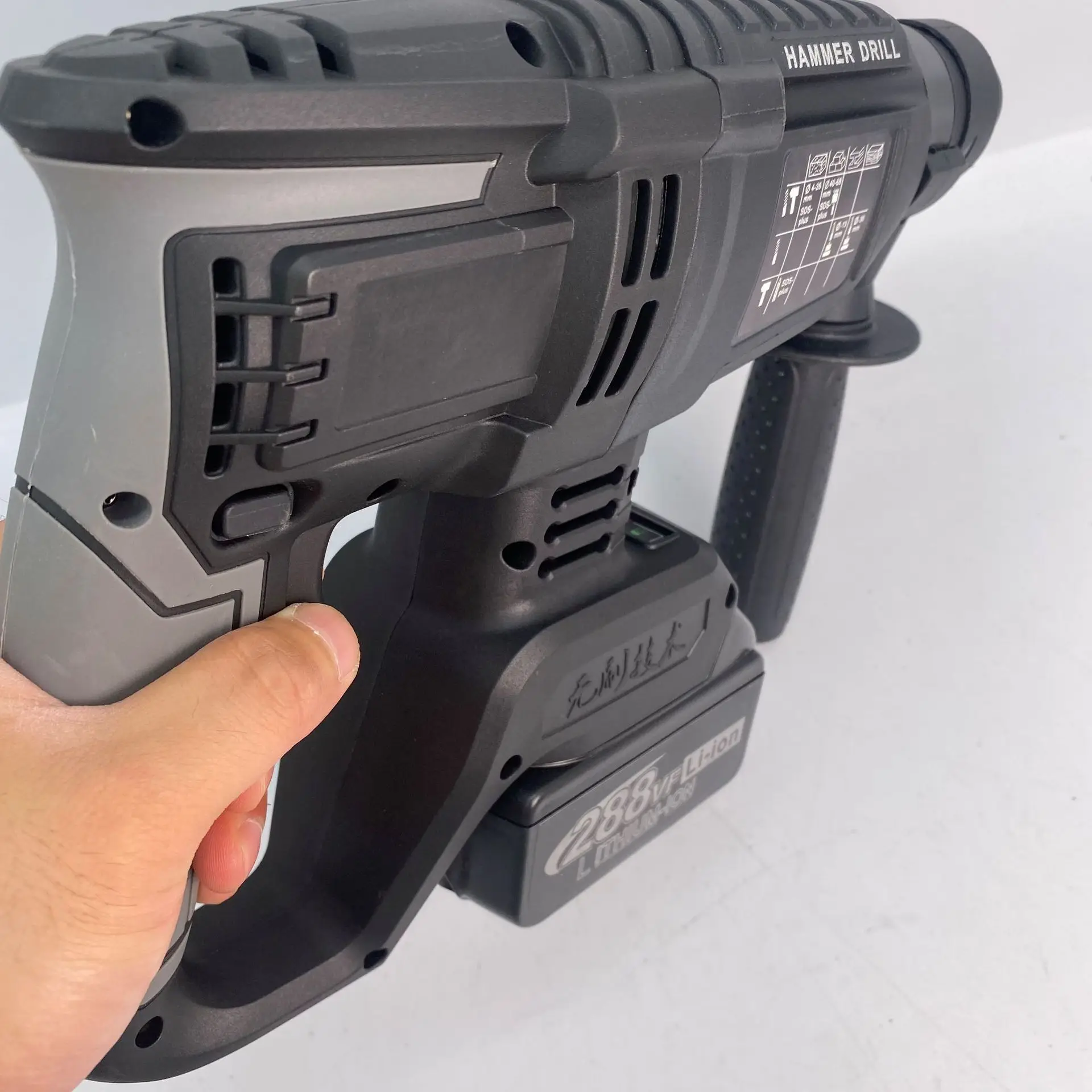 

Industrial grade brushless rechargeable lithium battery electric hammer drill electric hammer electric pick drill dual-purpose