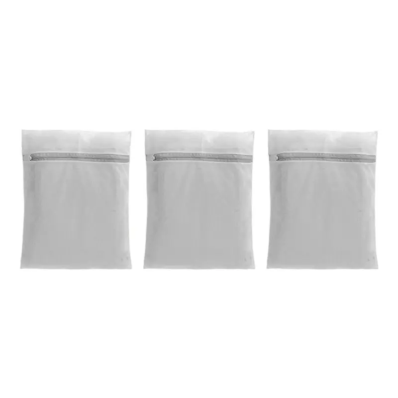 YLS-Laundry Bags Mesh Wash Bags Delicate Laundry Bag For College,Dorm,Storage 50 X 60Cm 3Piece