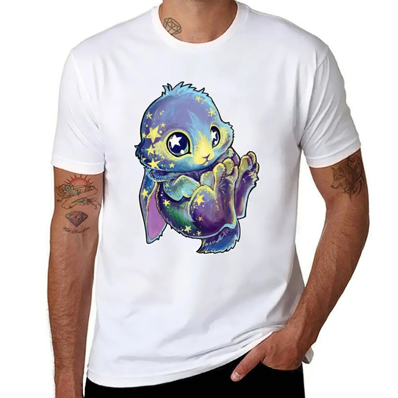 

Galaxy Bunny T-Shirt t shirt men 100% cotton luxury brand man t shirts graphic T-Shirt