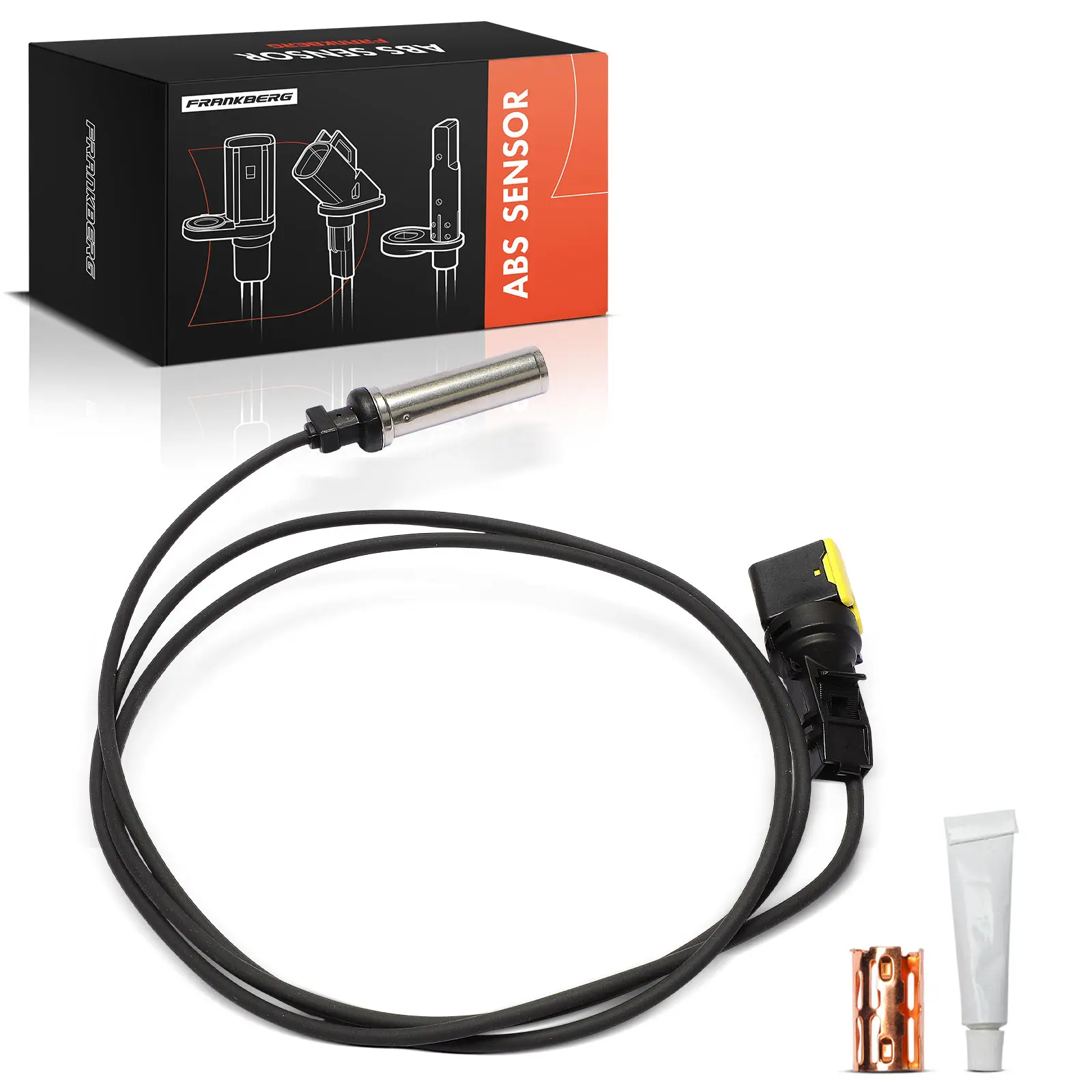 Frankberg 1x ABS Sensor Vooras Links of Rechts voor Renault Trucks T C Volvo FH FM B7 4410353020 21296849 742121296849