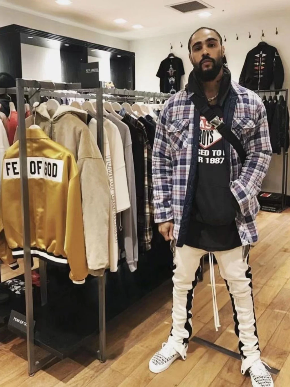 Jeans de Moda Casual con Bloques de Color y Dobladillo, Estilo Urbano, Mezcla de Aodón Antimicrobiano, Moda Juvenil