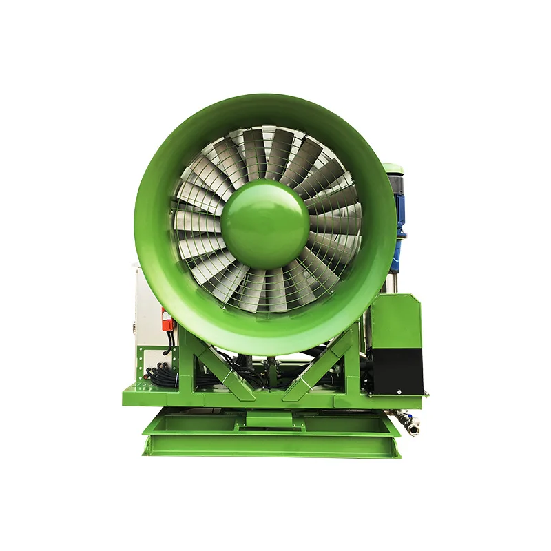 100 meters fog cannon machine, coal yard dust reduction high-range fog cannon machine, mobile towed fog cannon machine