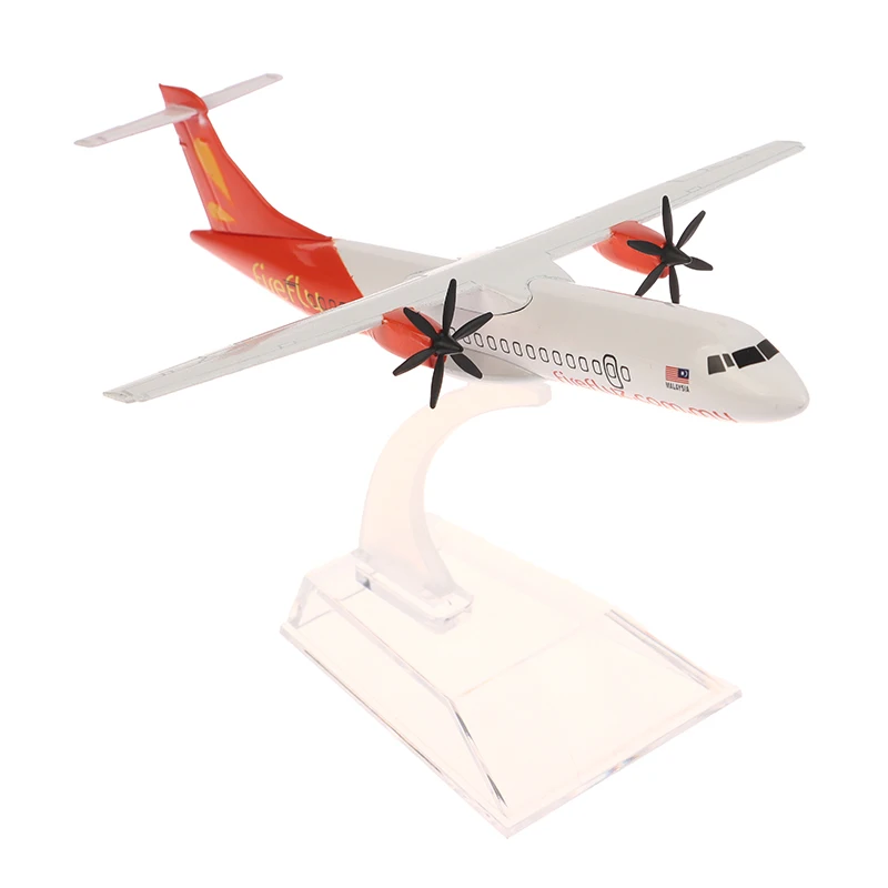نموذج طائرة East Horse ATR-72، معدن دييكاست 16 سم، الخطوط الجوية الماليزية، مقياس 1/400، طائرة لعبة للأطفال
