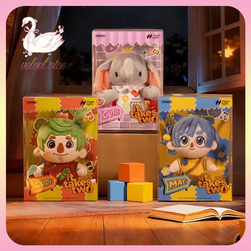 

Original Gong "It Takes Two" Peer Adventure Series Plush Doll Cody May Cutie Game Peripheral Ornaments Collection Kids Gift