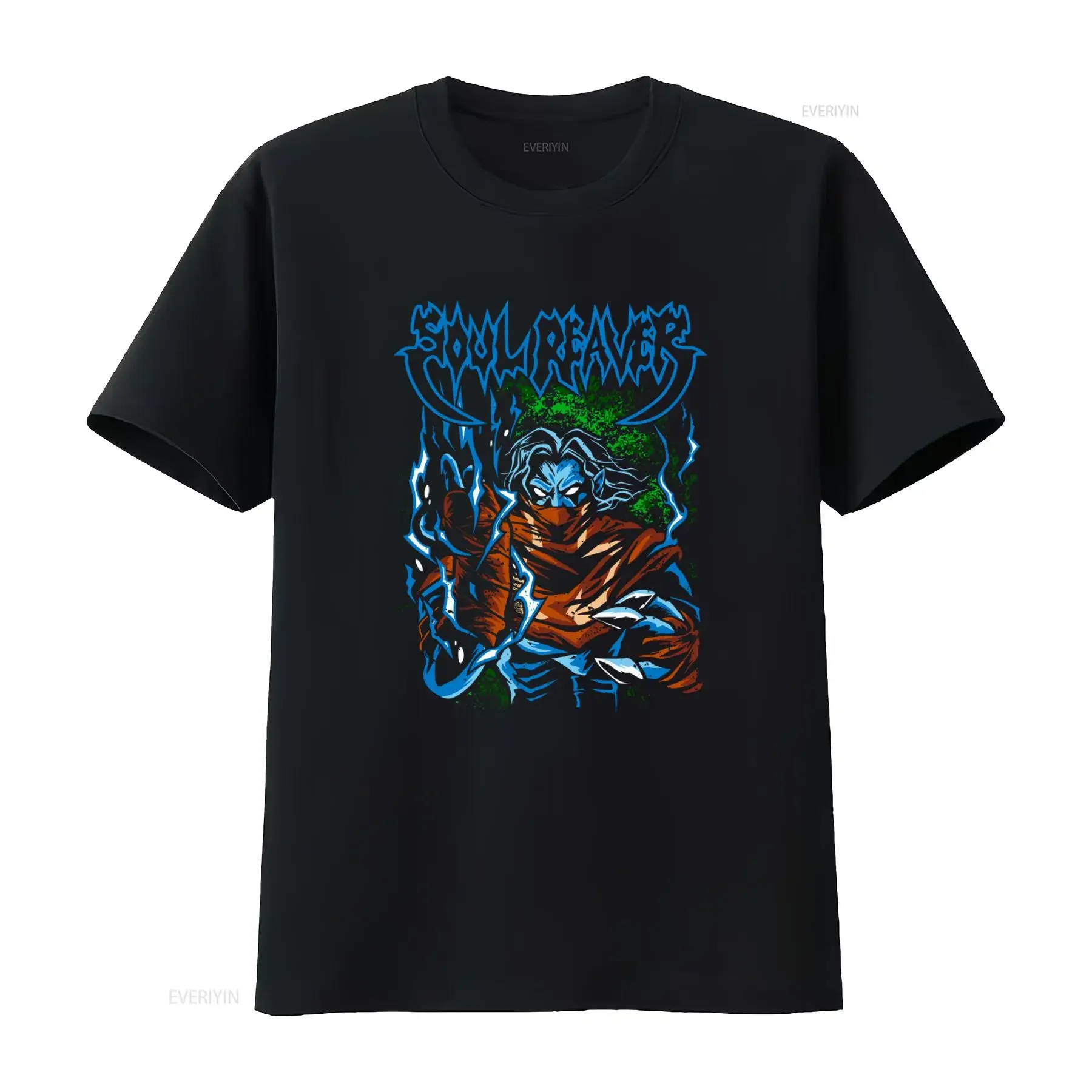 Camiseta Legacy Of Kain Soul Reaver para hombres y mujeres disponible en varios tamaños, estilo vintage, lavado, gráfico versátil y elegante