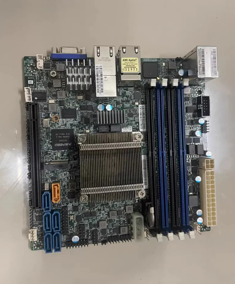 FOR SUPER X10SDV-TLN4F Server ITX motherboard