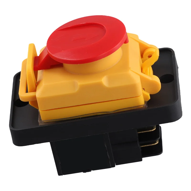 

【Clearance Sale】2X KJD12 Electromagnetic Switch KJD12 16A 220V Magnetic Waterproof Explosion-Proof With Emergency Stop Button