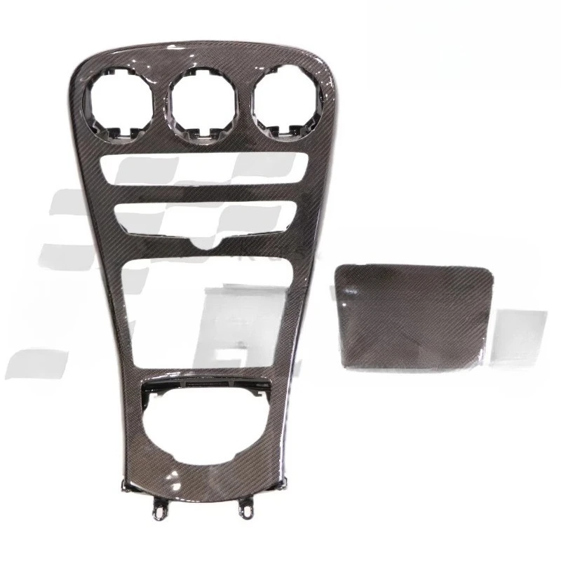 High Quality Car Interior Suitable for C-Class W205 Carbon Fiber Center Console