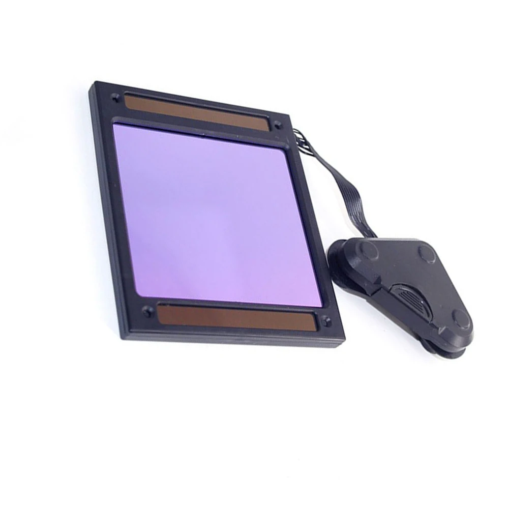 1PCS Solar Auto Darkening Welding Helmet Lens 5.12x4.33 Inches DIN15 Filter Lens Automatic Dark Filter Welding Protective Parts