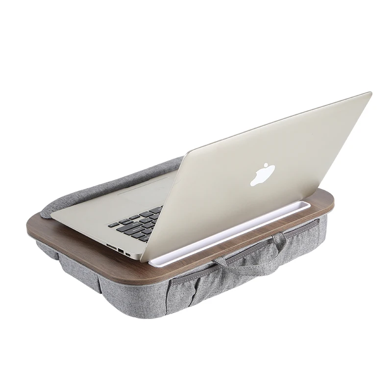 Mumucc Multifunctional Lapdesk With Adjustable Height For Laptops, Tablets,Mobiles,With Cushion And 30CM Slot,Office Nap Pillows