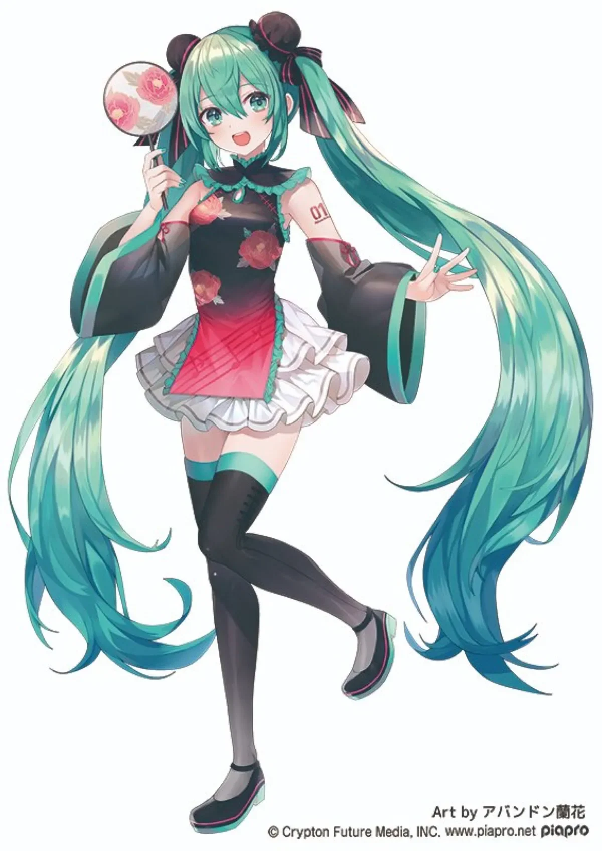 Hatsune Miku Figure TAITO Costumes MIKU Cheongsam dress Figm Aime Figure Beautiful Girl Model Doll Toy Desktop Ornament Gifts