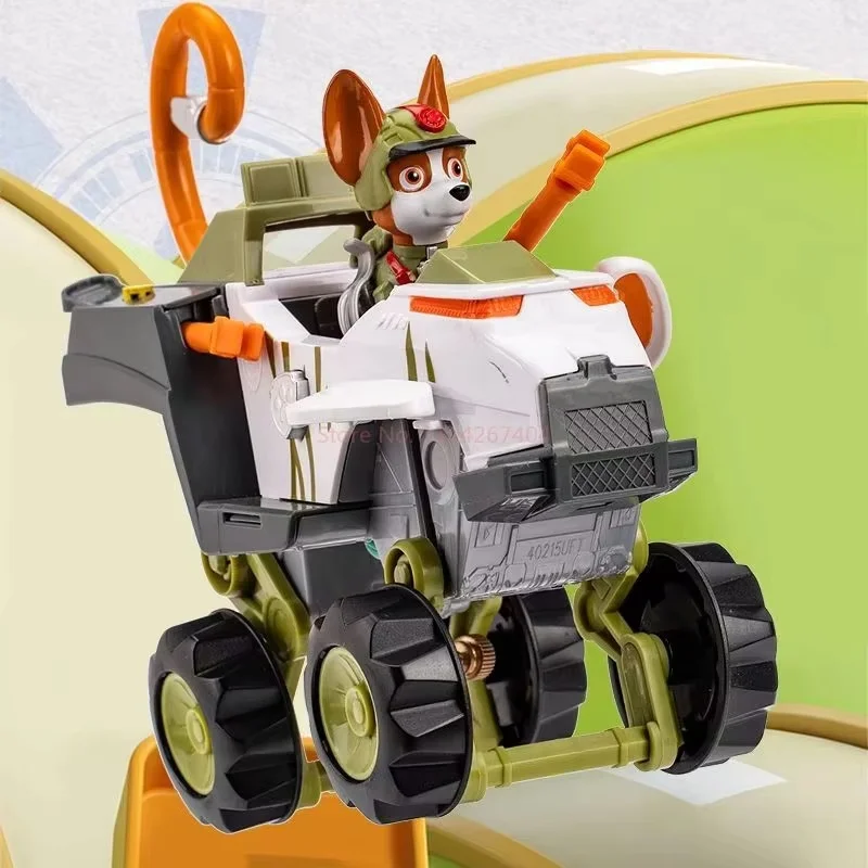 في المخزون باترول الغابة سلسلة تشيس سكاي مارشال الحيوان Shapeshiftingjungle Secret Realm الكلب الإنقاذ سيارة الأطفال T #6