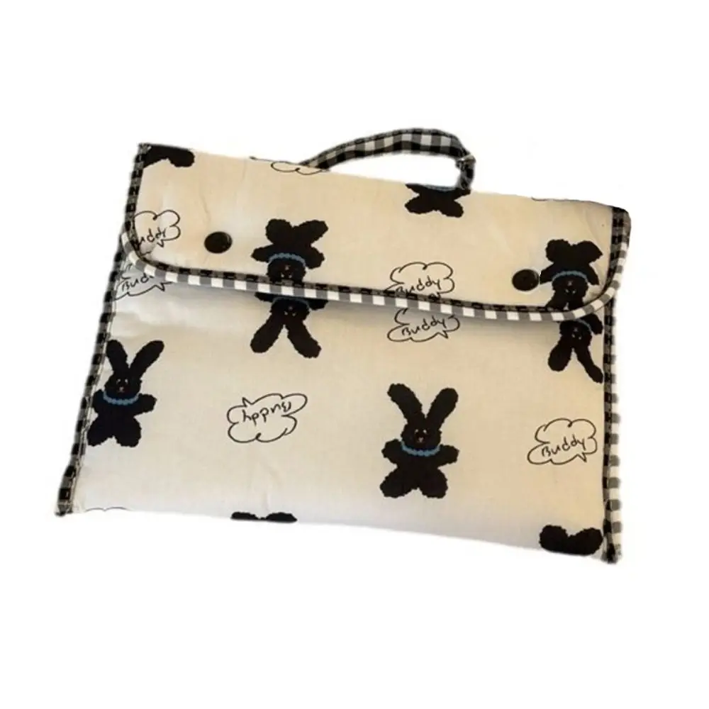 Cute Tablet Sleeve Bag 11inch/13 14inch Pad Organizer Laptop Handbag Anti-shock Rabbit Pattern Computer Protect Case