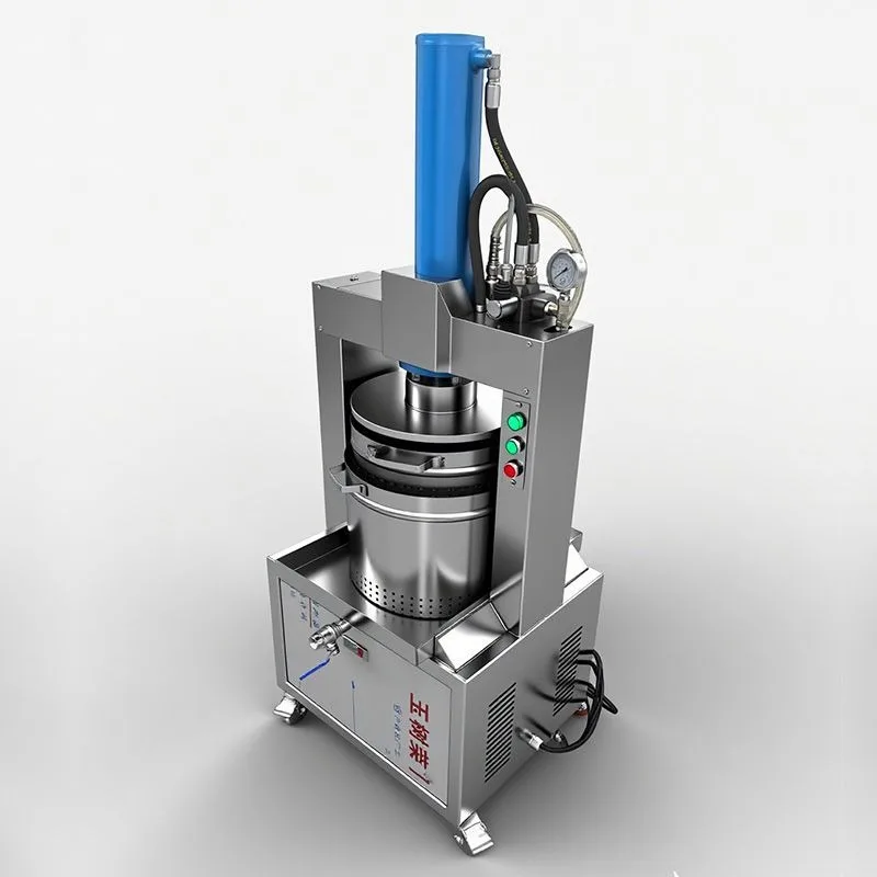Electric wine trout machine, stainless steel water squeezer, hydraulic commercial lard crackling machine