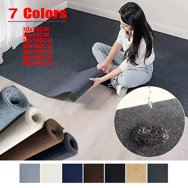 7 Sizes Self-Adhesive Carpets Cats Scratch Board Kitchen Bedroom Anti Scratch Mats Solid Carpets Sofa Furniture Protective Mats