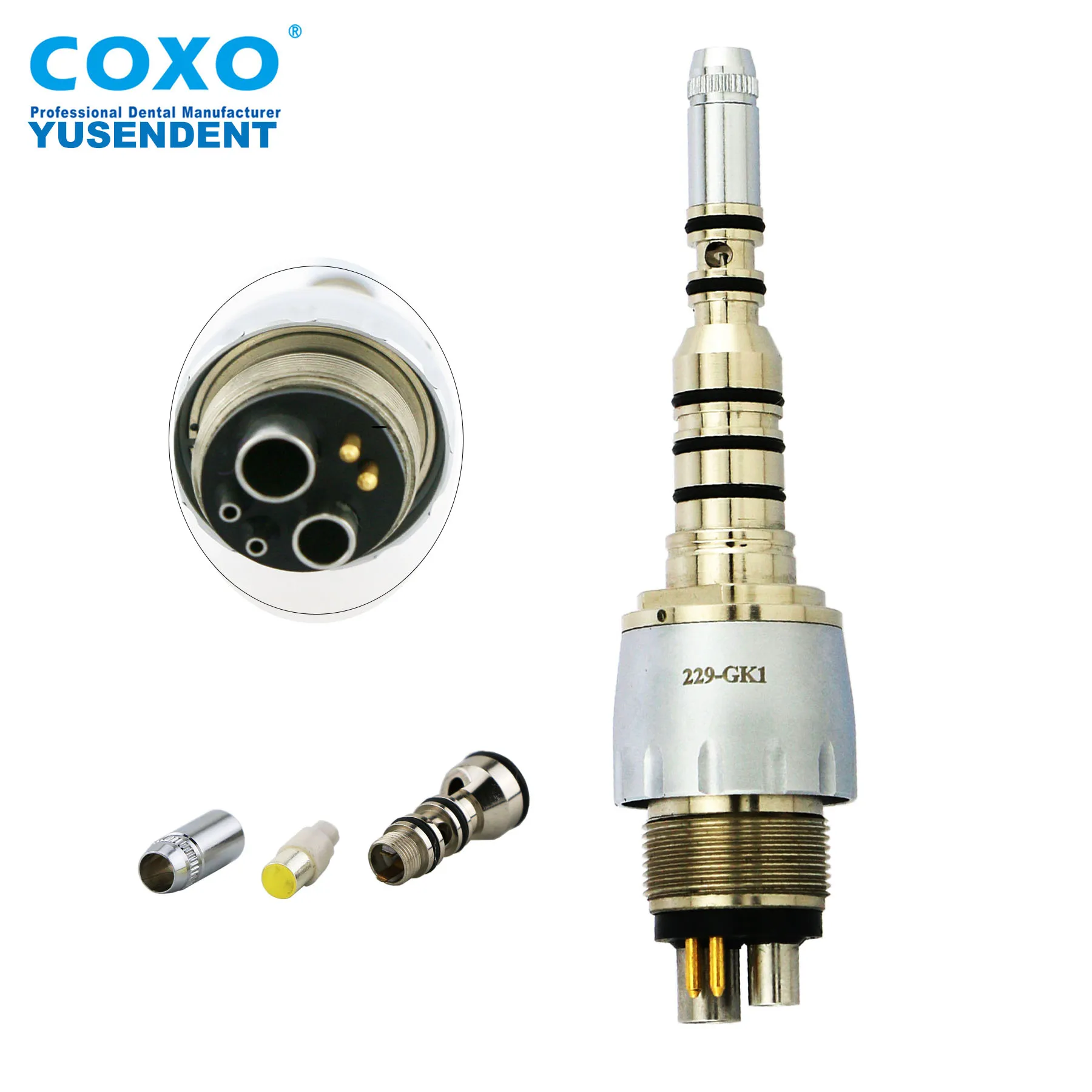 COXO Dental LED Coupling for Kavo multiflex Fiber Optic Handpiece CX229-GK1