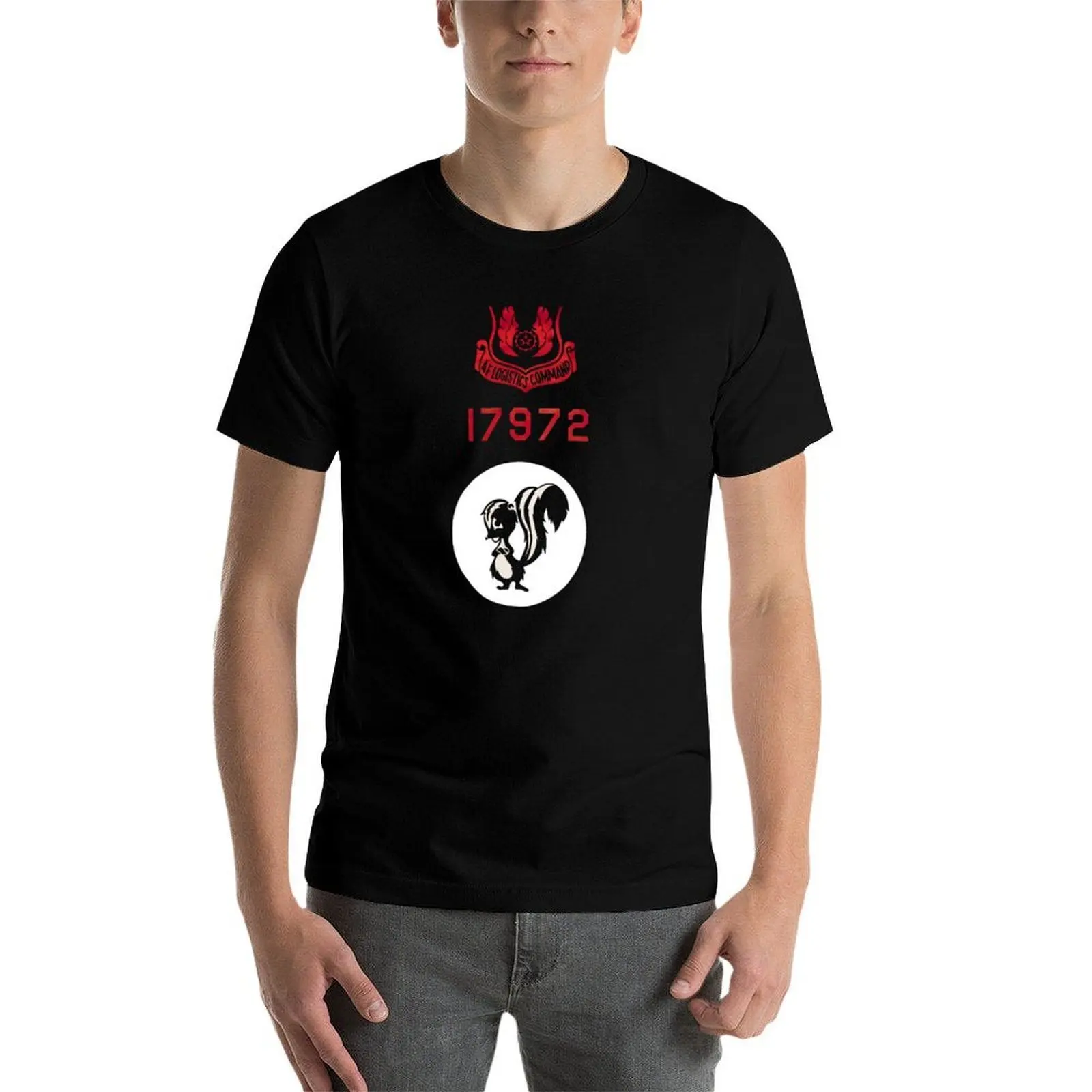 Emblem from the SR-71 Blackbird T-Shirt Work Wear Short Sleeve T-Shirt - view 4