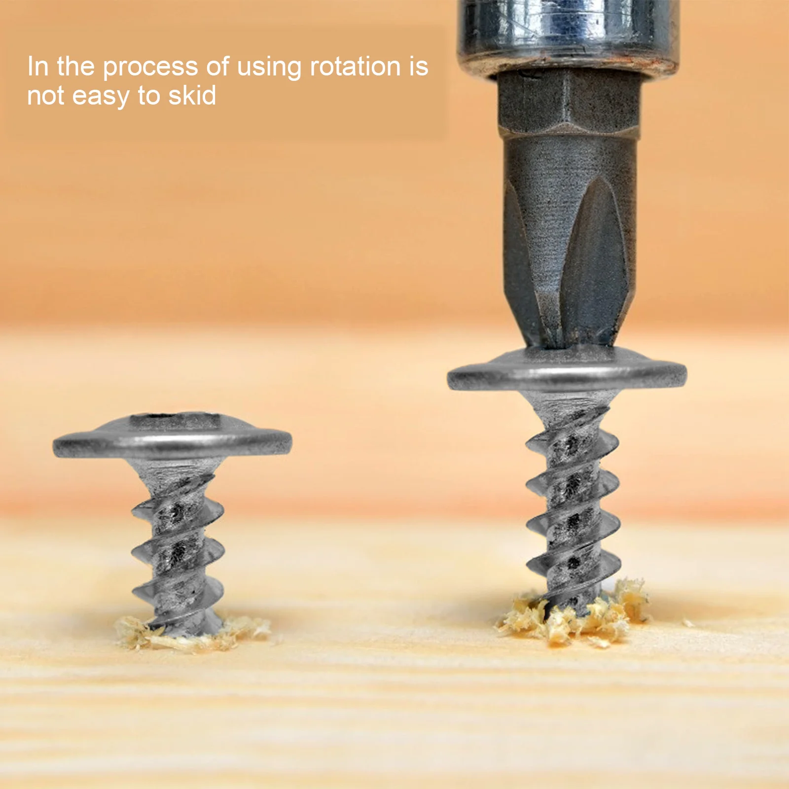 

340 pcs Stainless Steel Screws Self-Drilling Rust-Proof Durable Cross Tip For Wood Wall Drywall Fixing Fasteners