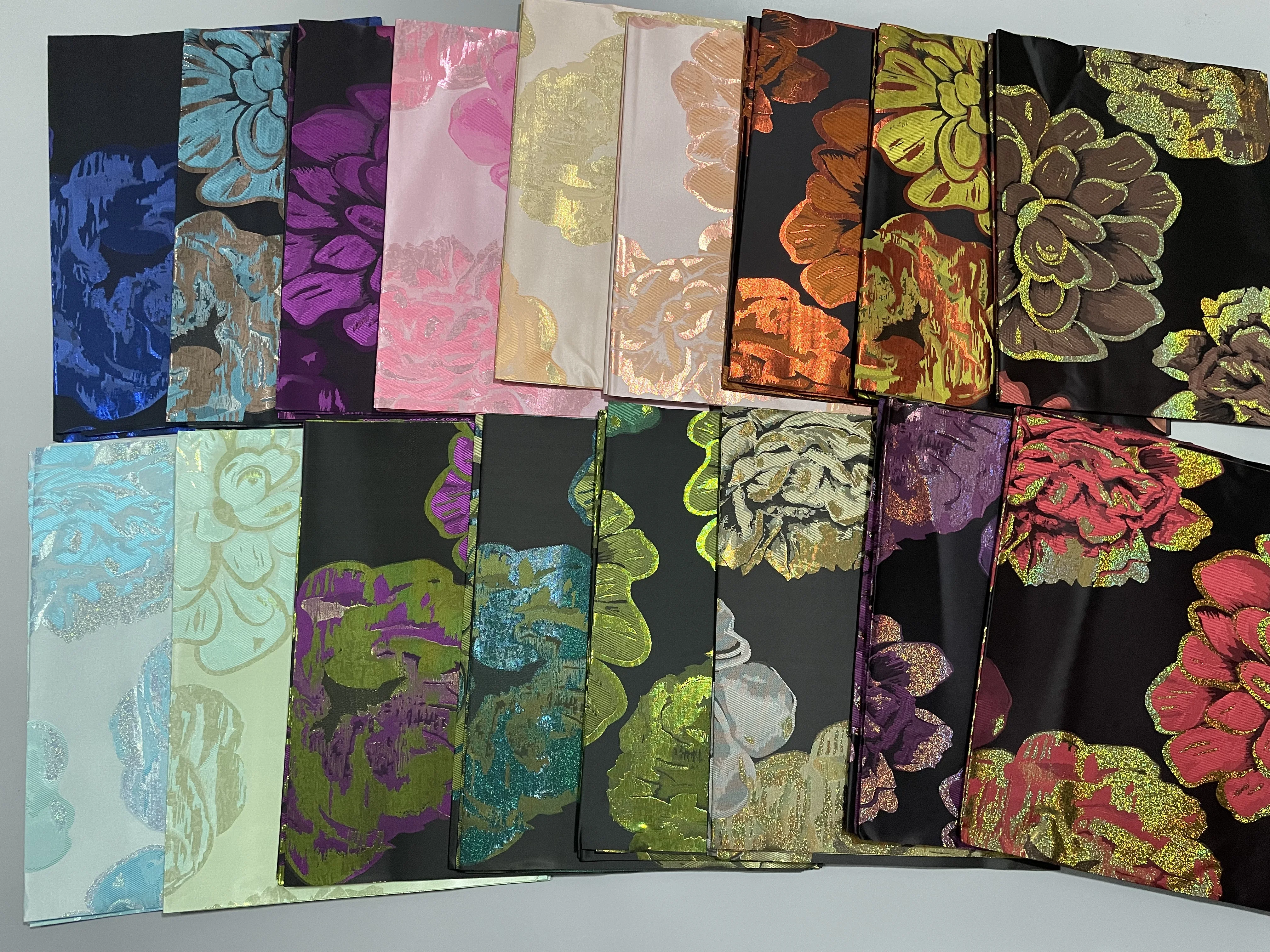 

High Quality New Thick Luxury African SEGO Headtie 2pcs/bag 3D Swiss Gele & Ipele Newest Nigerian Gear Wraps Turban Hat H5-825-2