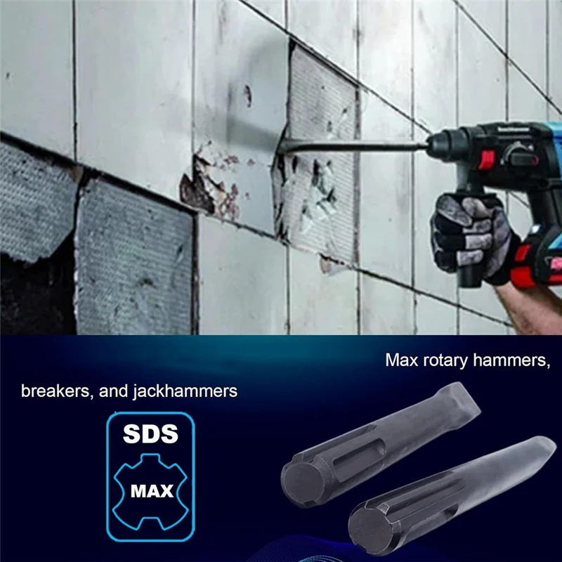 

【Flash Deal】24-Inch SDS Max Set, Tile Removal Tool For SDS-Max Hammer Drill Attachment