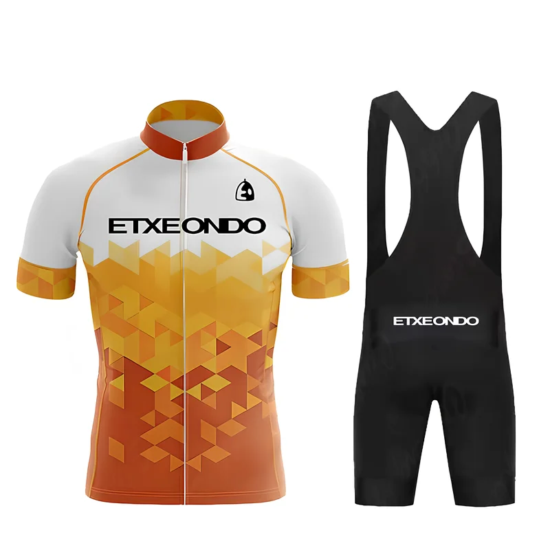 Cycling Jersey Set Man Ciclismo MTB Mountain Bike Etxeondo Bicycle Clothing NICE MEN GEL  Bib Shorts Bike Wear Medium Distance