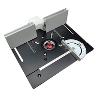 Router Table Insert Plate Aluminum Alloy Wood Milling Flip Board Trimming Machine Engraving Auxiliary Tool