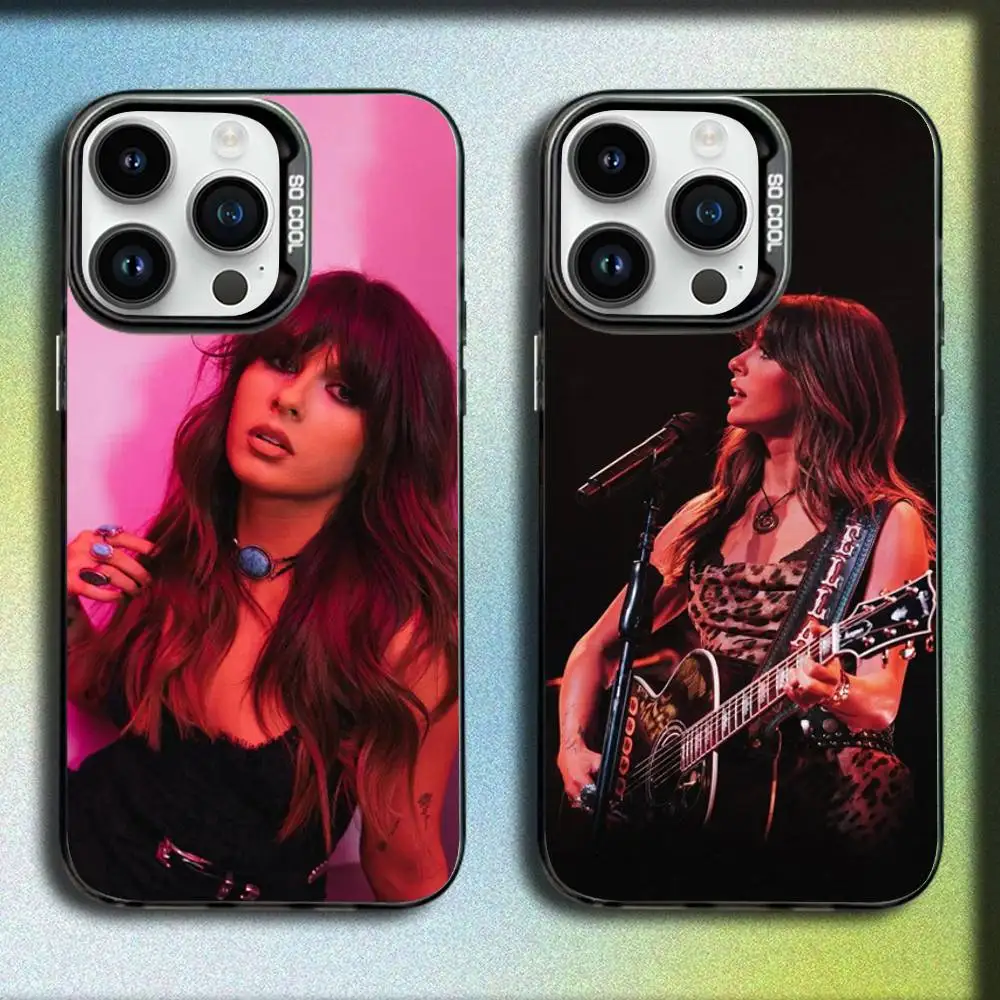 

Ella singer langley Phone Case For iPhone 17,16,15,14,13,12,11,Pro,Max,Plus,E,SE4,Air,Mini Black IMD Box