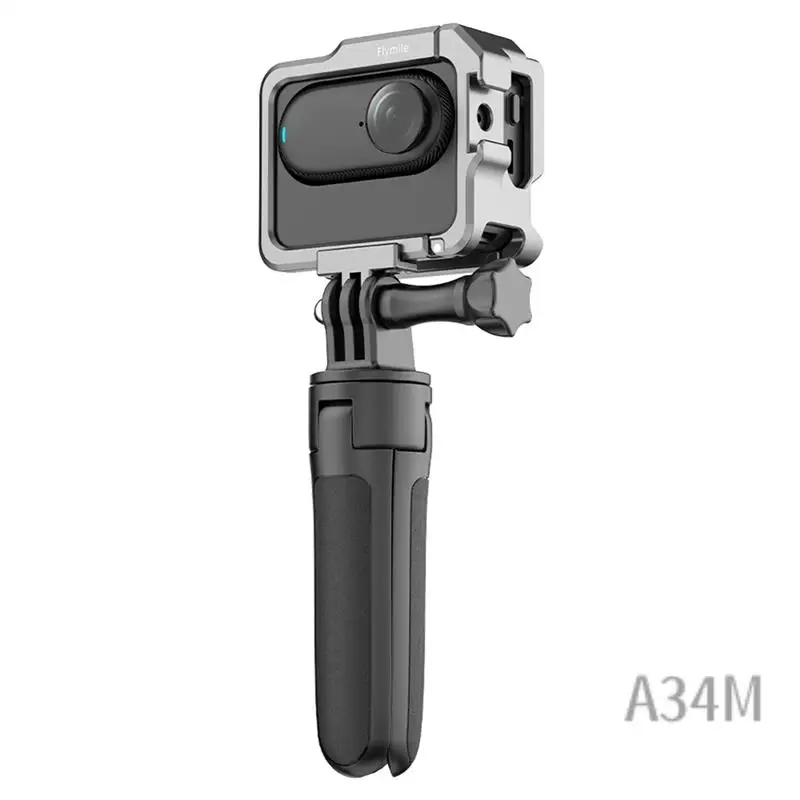 

A34M-Flymile Cage For Insta360 GO 3 / GO3S Protective Frame Case Camera Cage Magnetic Quick Release Mount Accessories