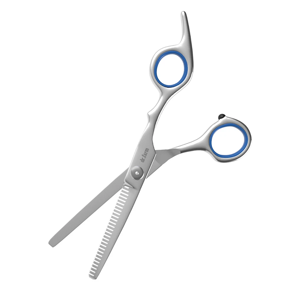 dr.farm Scissors, Professional Barber Hairdressing Texturizing Salon Razor Edge Scissor Japanese Stainless Steel 6.5 inch