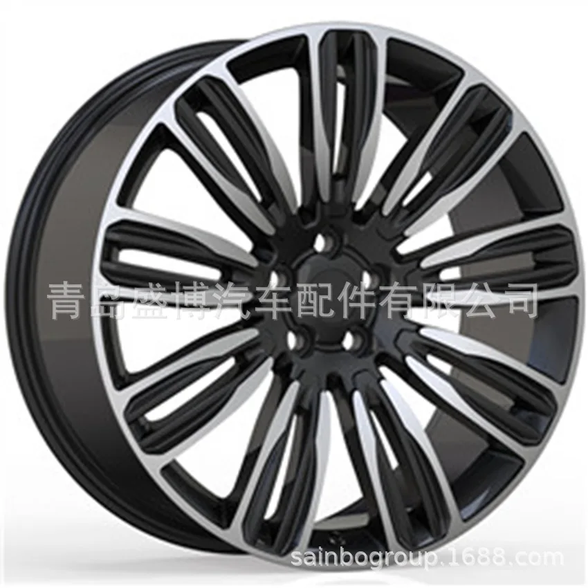 

Suitable for [large size wheel hub] 20 inch gray glossy/black glossy cast aluminum alloy wheel hub