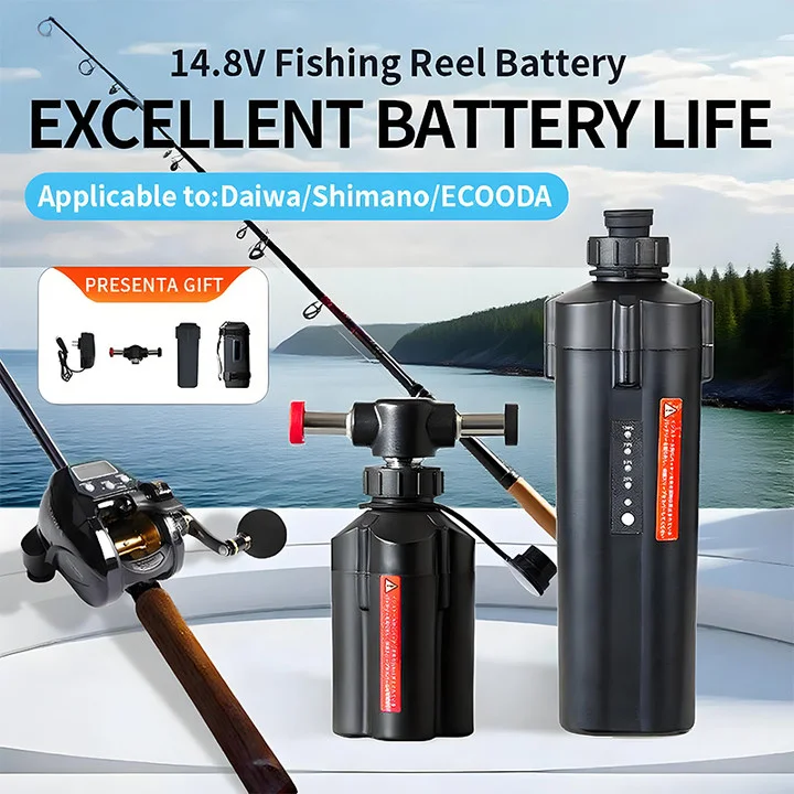 Battery for Elextric Reel Reel Battery 14.8V Lithium Battery 3500mAh 7000mAh for SHIMANO DAIWA ECOODA