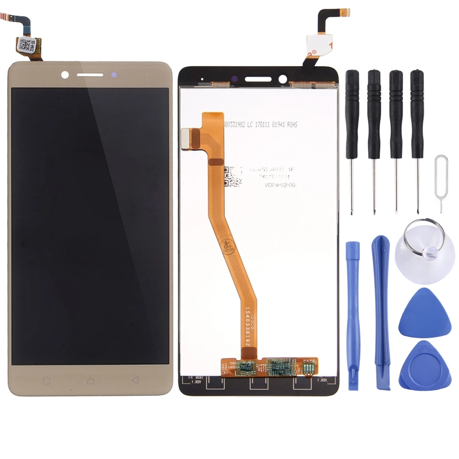 Mobile phone parts replacement OEM LCD Screen for Lenovo K6 Note with Digitizer Full Assembly