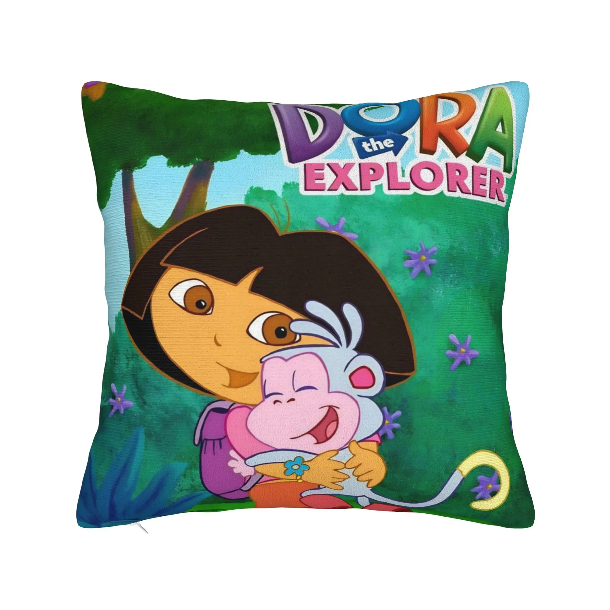 D-Doras The Explorers Pillow Covers Merch Printing Cushion Cover Decor  Pillow Case Cover Seater Multi-Size