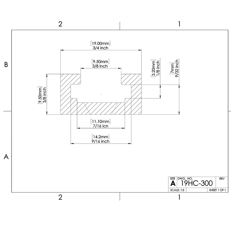 T rail aluminum woodworking fixture T slot slider miter rail saw/100cm length 3/4 inch router workbench tool type 19