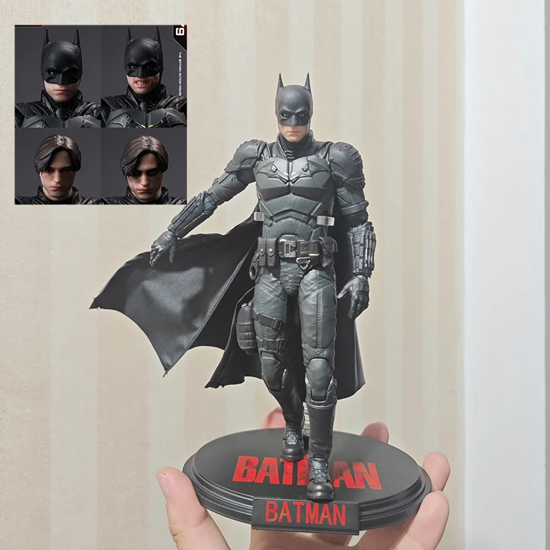 New Fondjoy Batman Figure Dc Series Batman Action Figure 1/9 Model Statue Desk Ornament Movie Collection Toys Birthday Xmas Gift