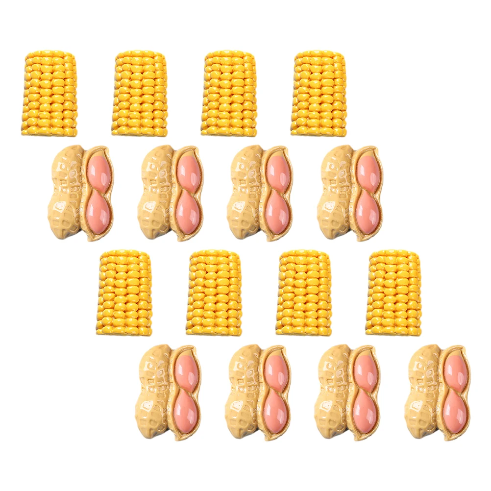 

Decoration Fake Peanut Model Simulation Miniature Corn Toy Statue