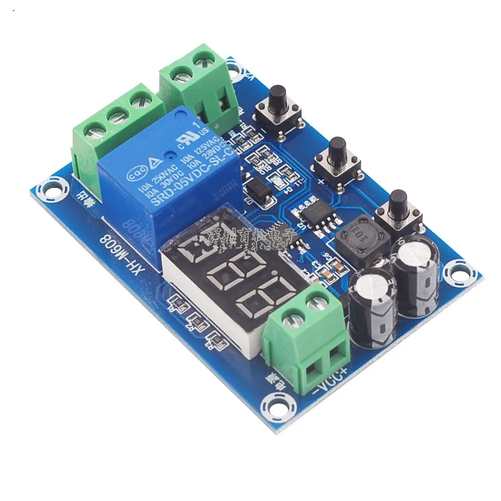 

M608 Battery and Discharge Module, Integrated Voltmeter, Undervoltage and Overvoltage Protection, Timing Charge and Disch